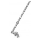 trendor 63171 Silber Fußkette Delfin