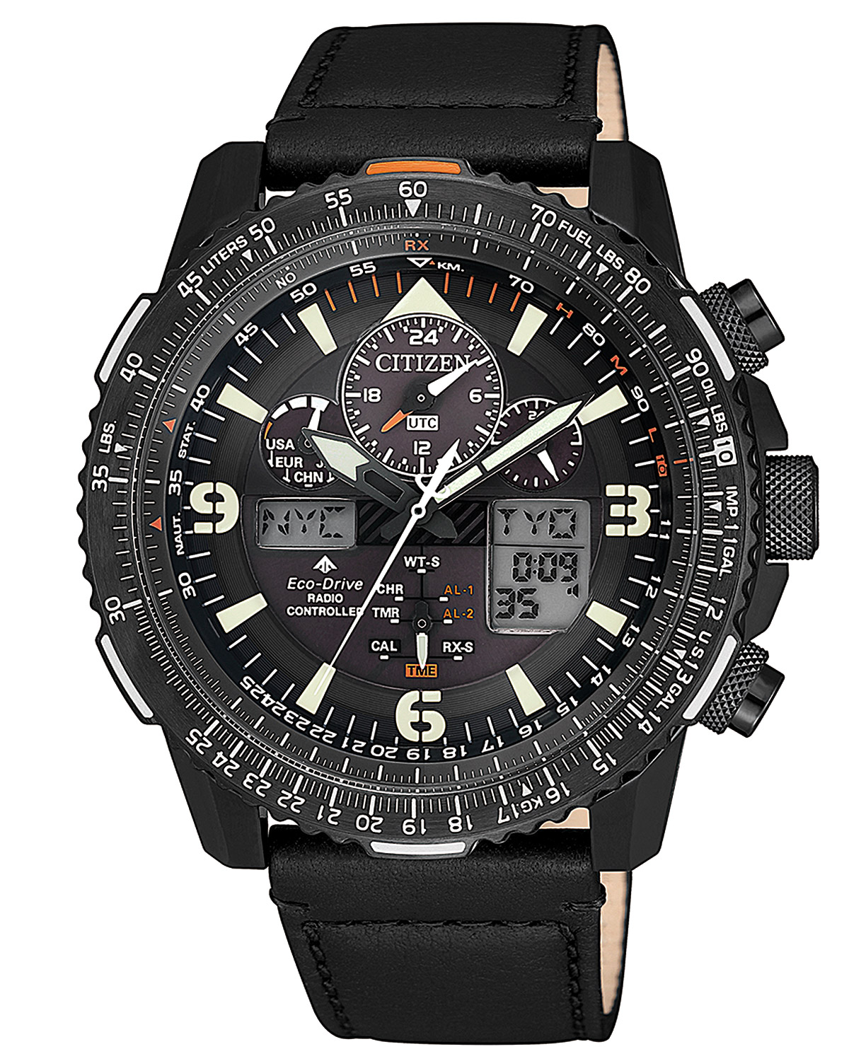 JY8085-14H Promaster Sky Herren-Funkuhr Eco-Drive