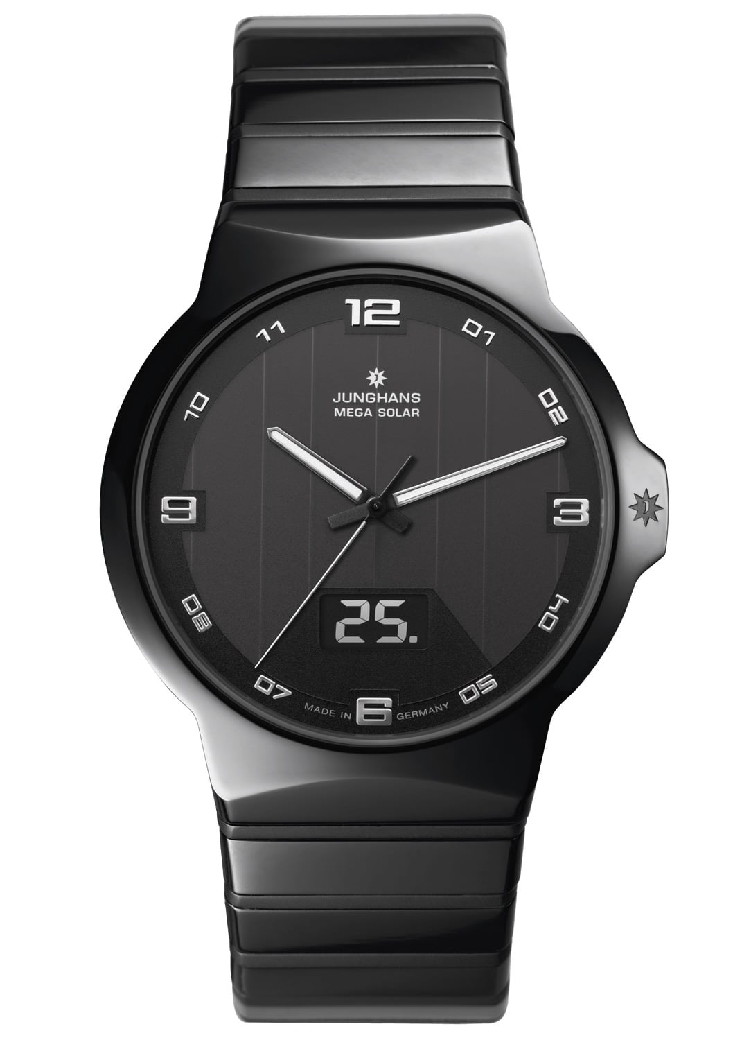 Junghans Uhren 018/1132.44 Force Herren Funk-Solar-Uhr