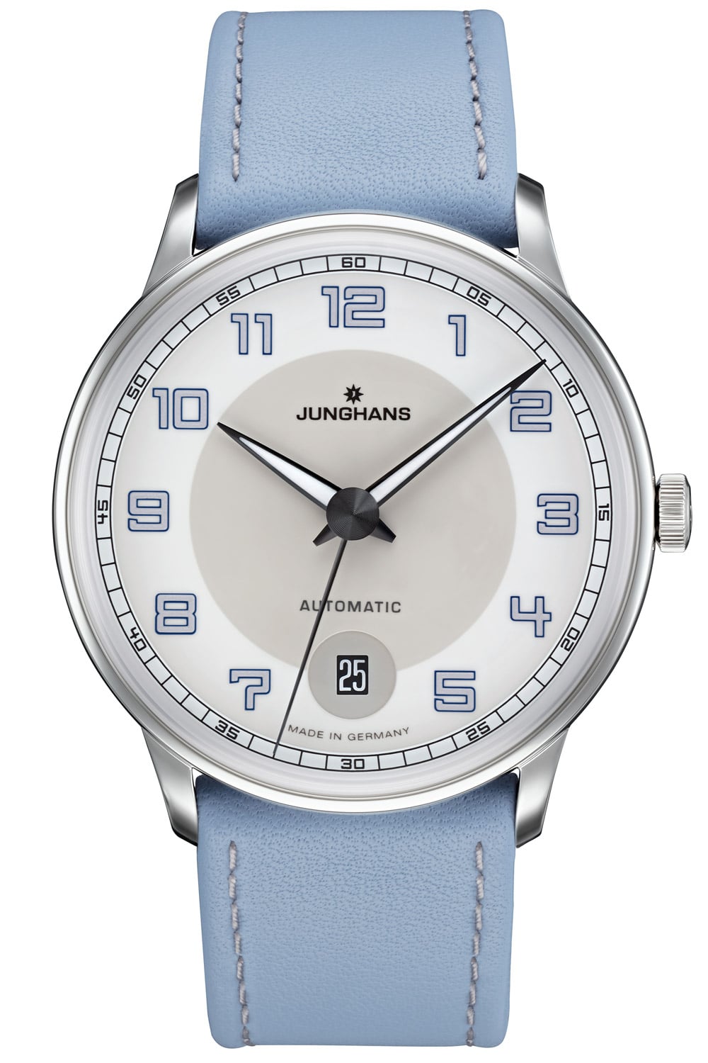 027/4718.00 Damenuhr Meister Driver Automatic Hellblau