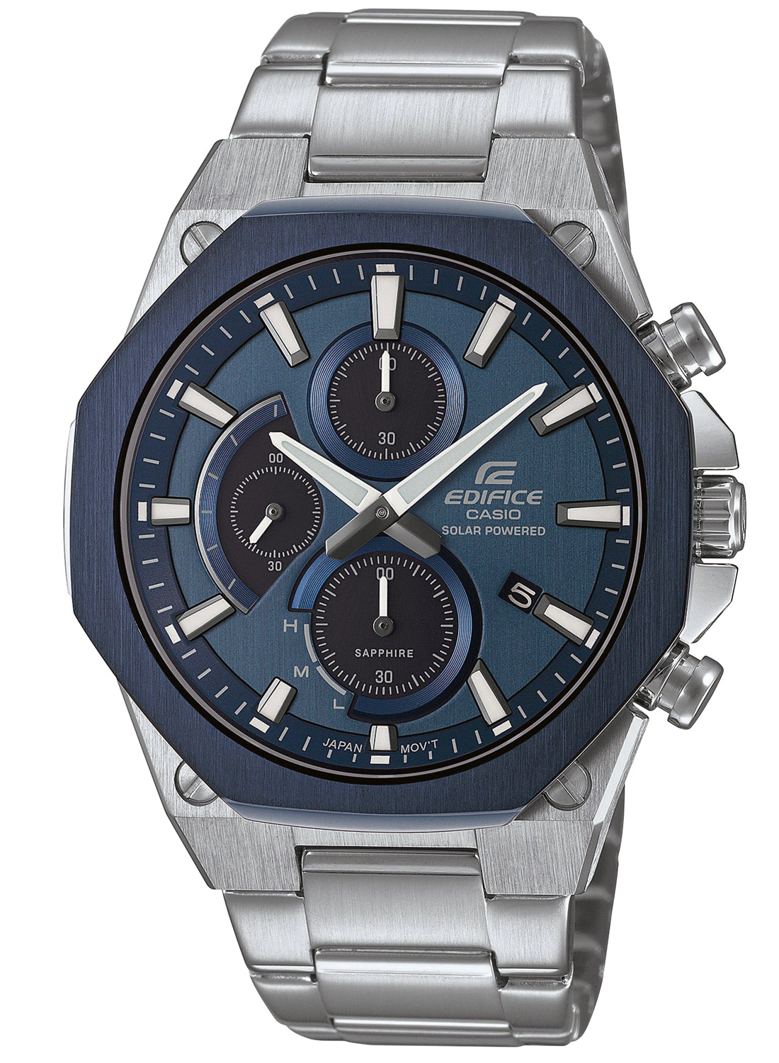 EFS-S570DB-2AUEF Edifice Herrenuhr Solar Blau