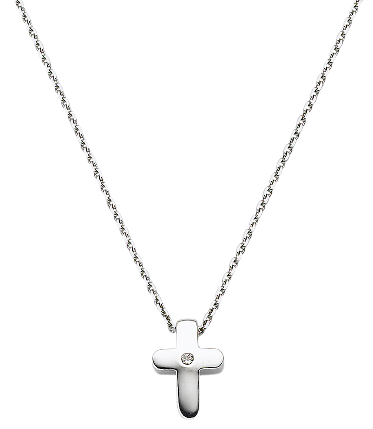 772292 Damen-Halskette mit Kreuz-Anhänger