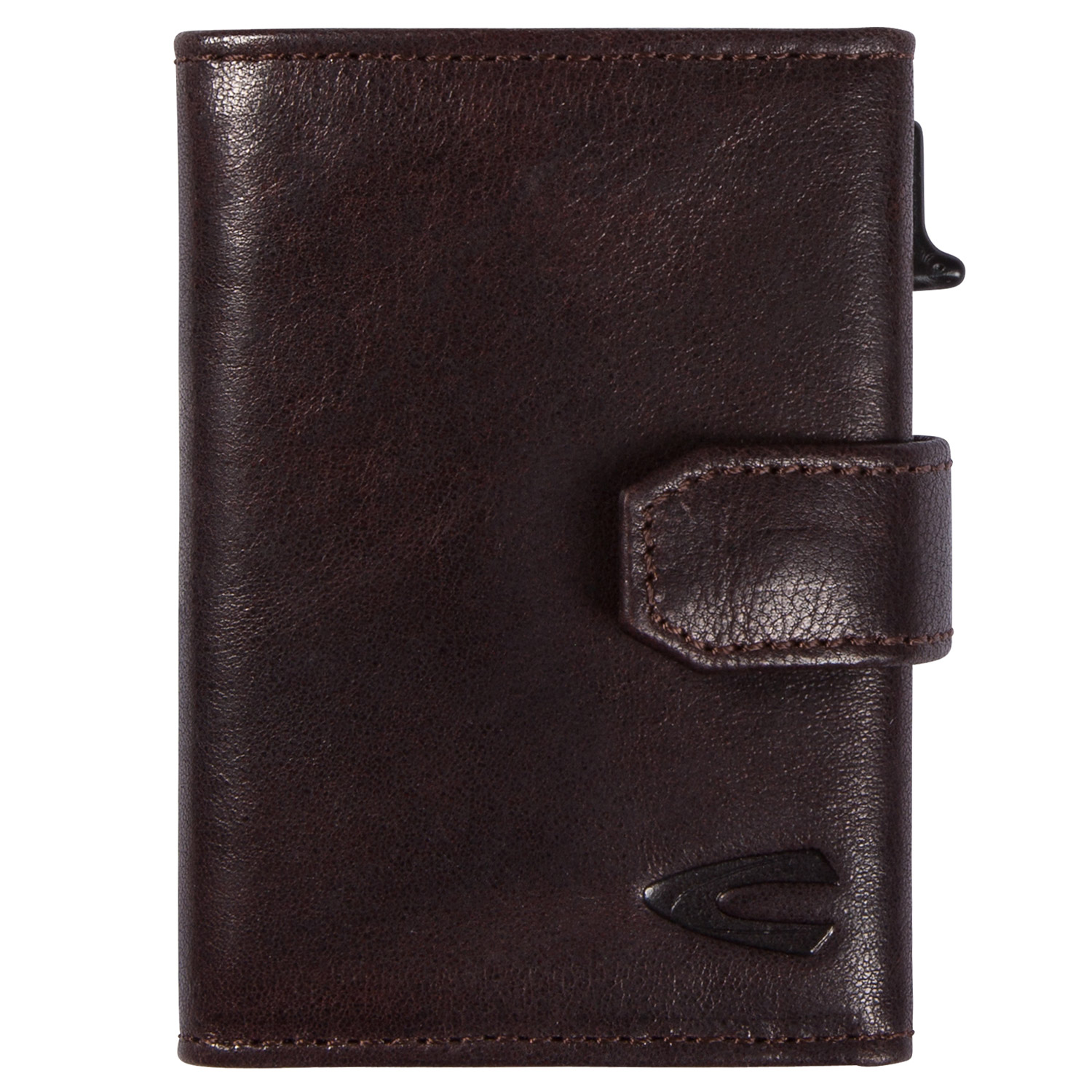 31870228 Geldbörse Leder Dunkelbraun Trapani