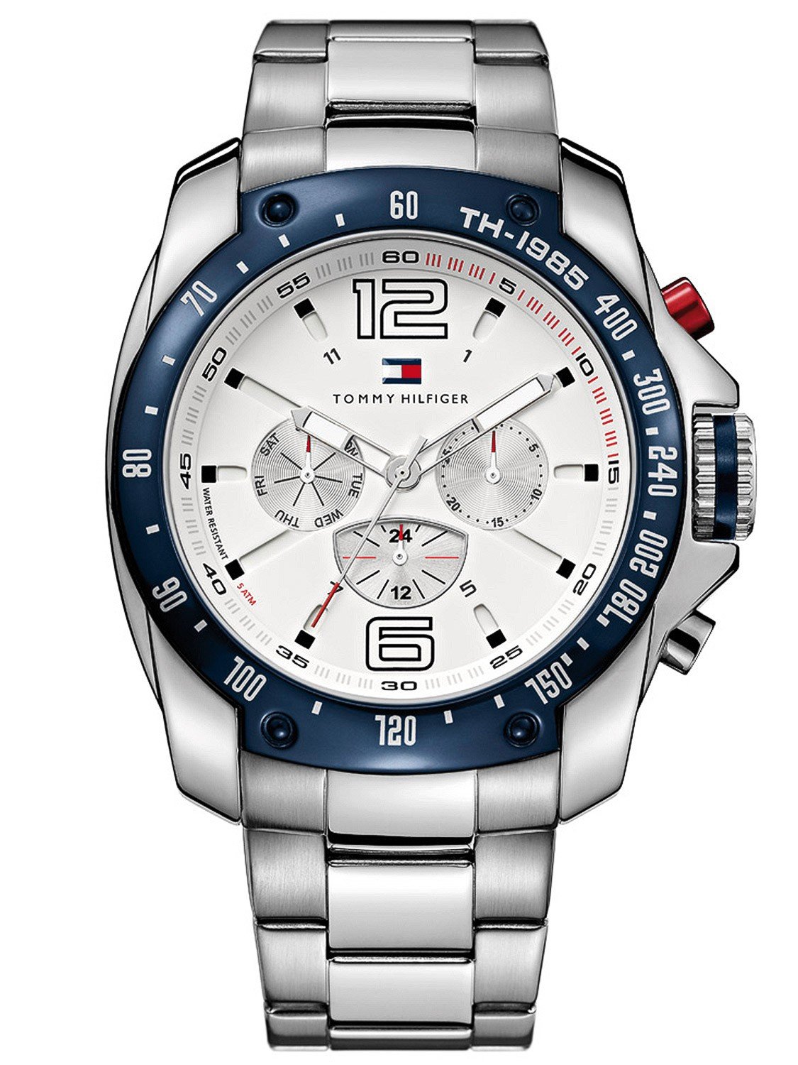 Tommy Hilfiger Men's Watches 1790871 Grand Prix Dual Time Mens Watch