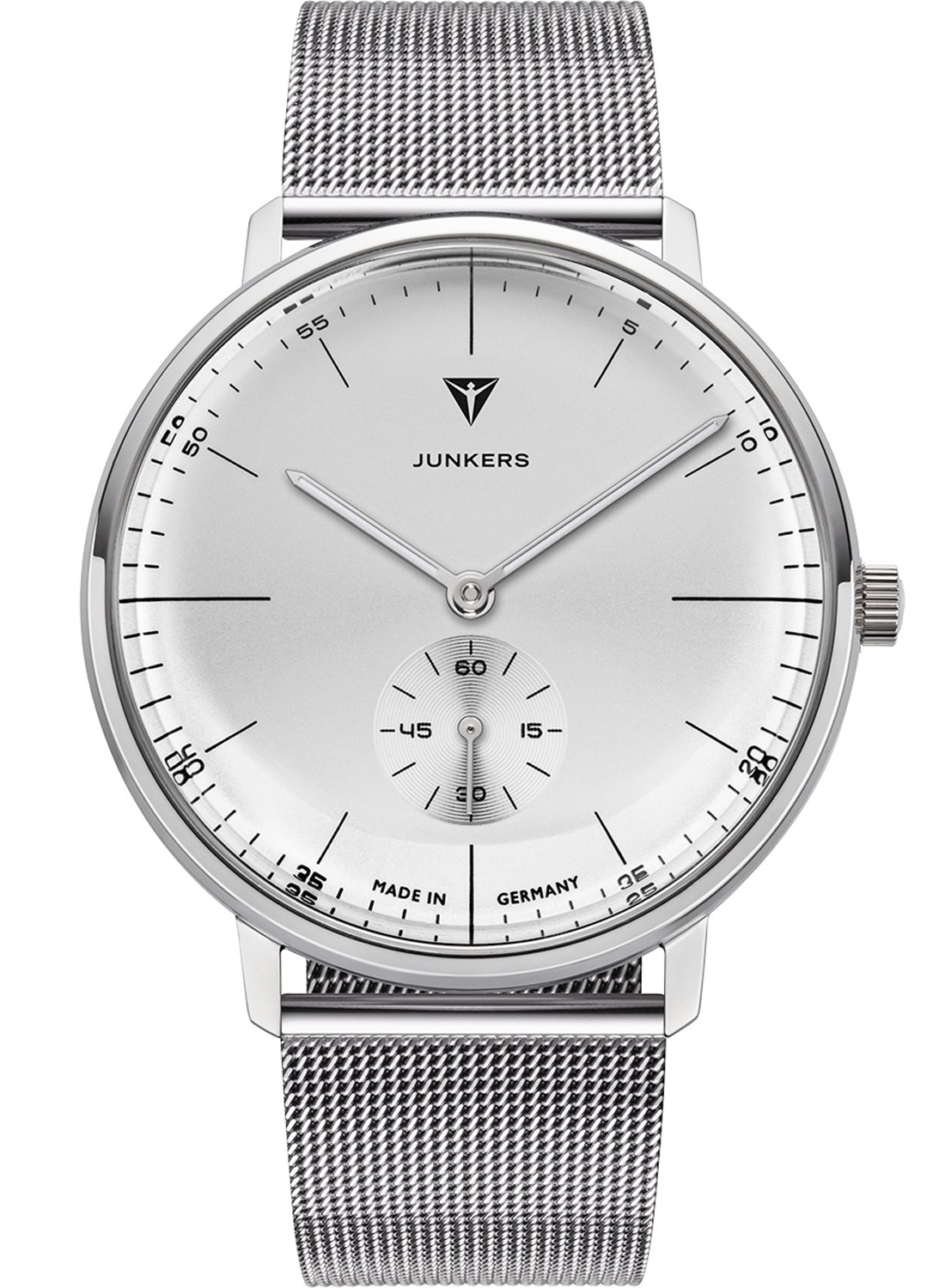 9.09.01.04.M Herrenuhr 100 Jahre Bauhaus Milanaiseband