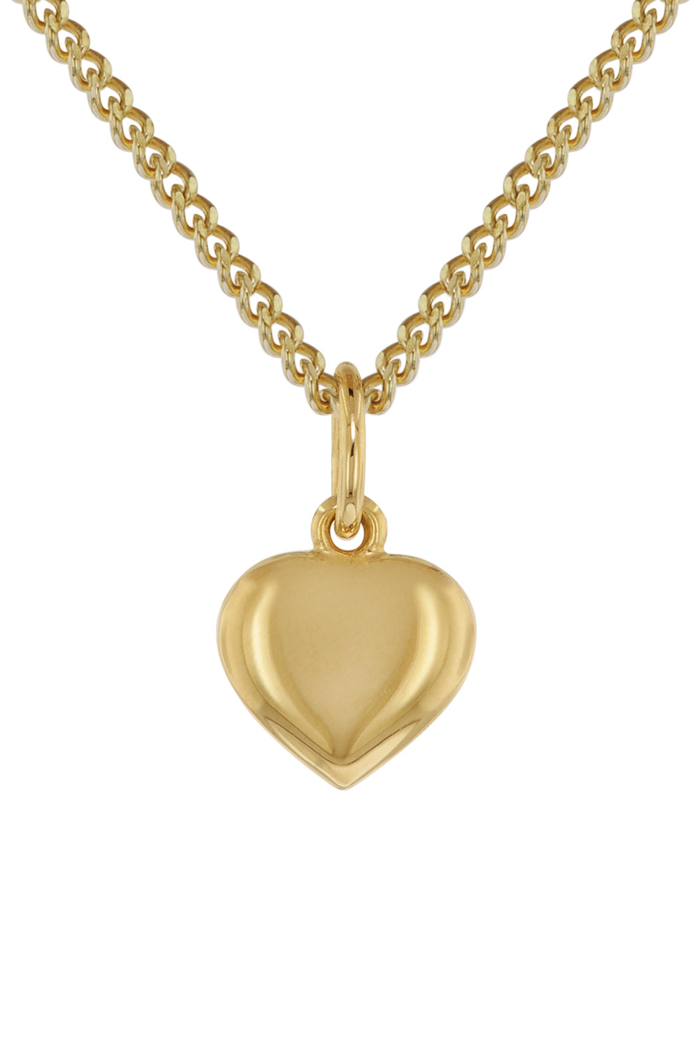 35734 Herzchen Anhänger für Kinder Gold 333