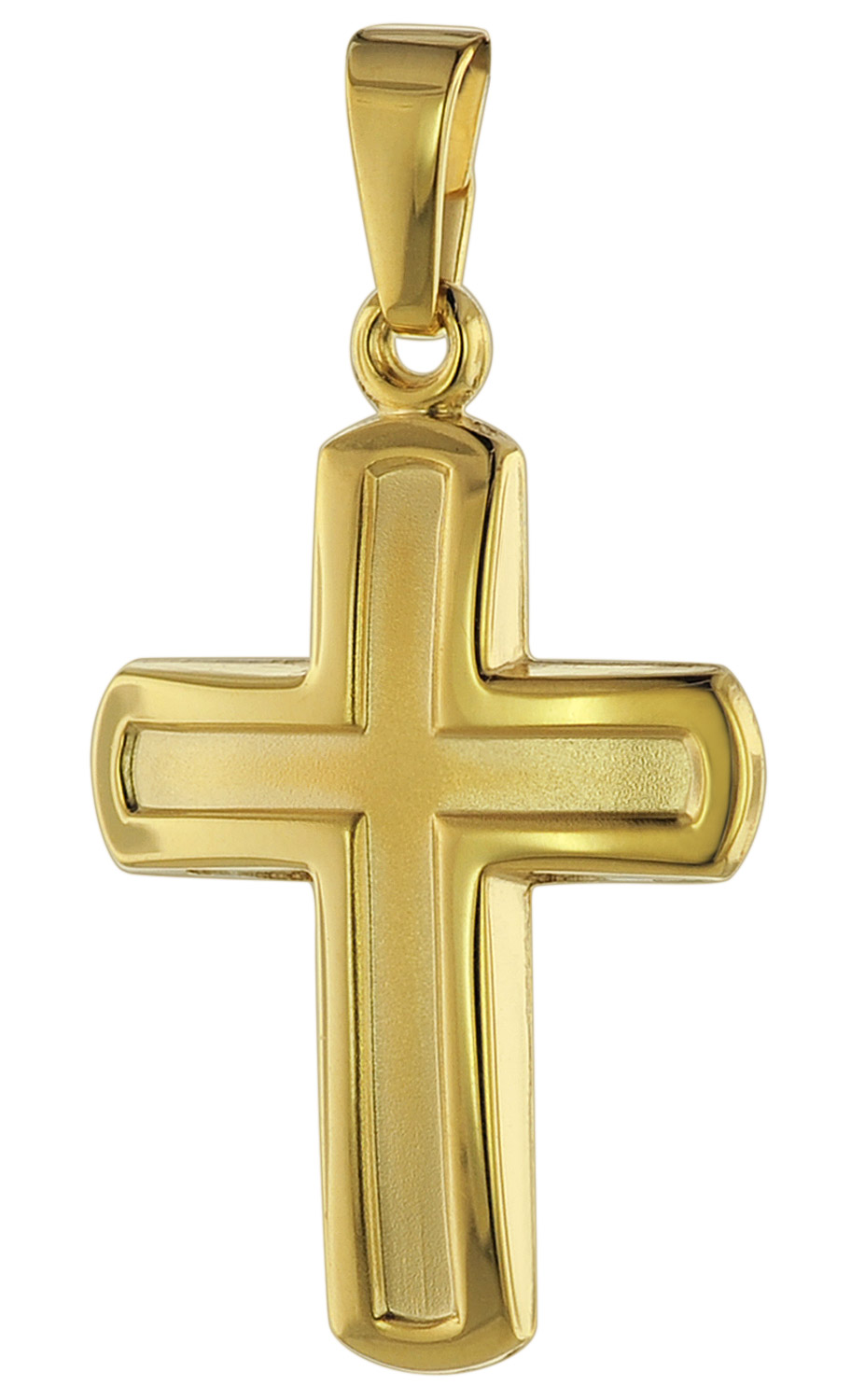 75370 Kreuz-Anhänger 20 mm Gold 585 / 14 Karat