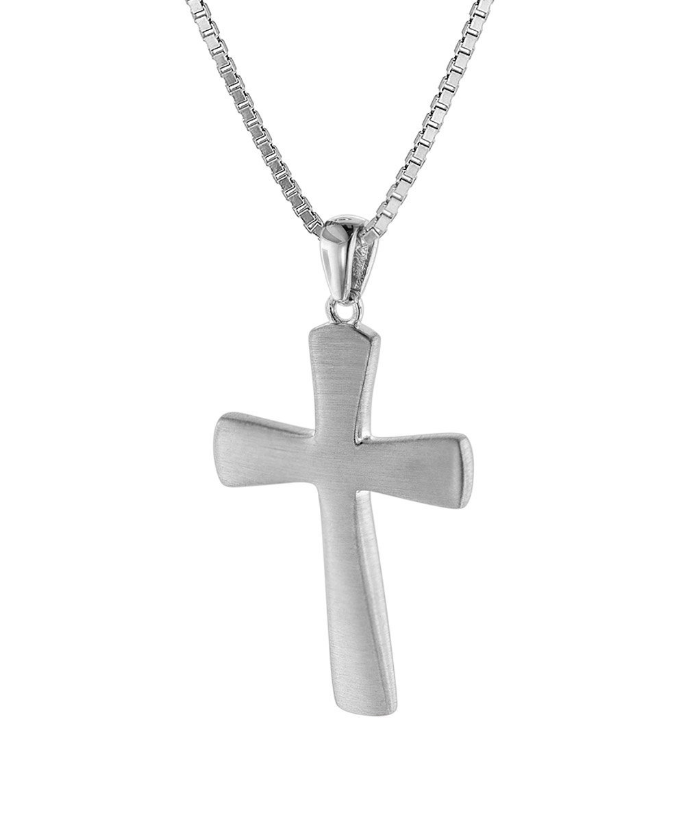 75601 Halskette für Männer mit Kreuz 29 mm Silber 925