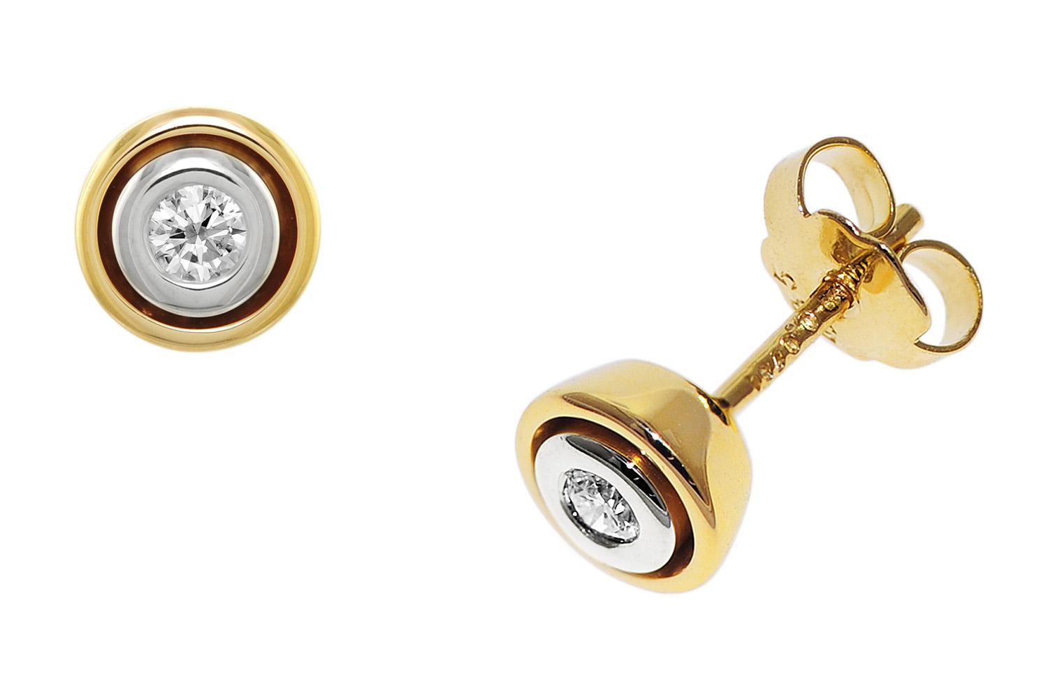 532508 Gold Damenohrringe