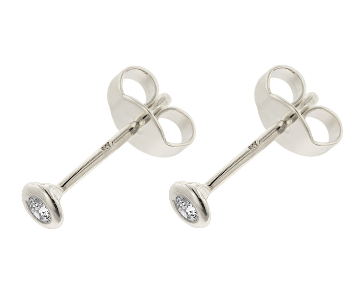 532646 Ohrstecker mit Brillant Gold 585/14K