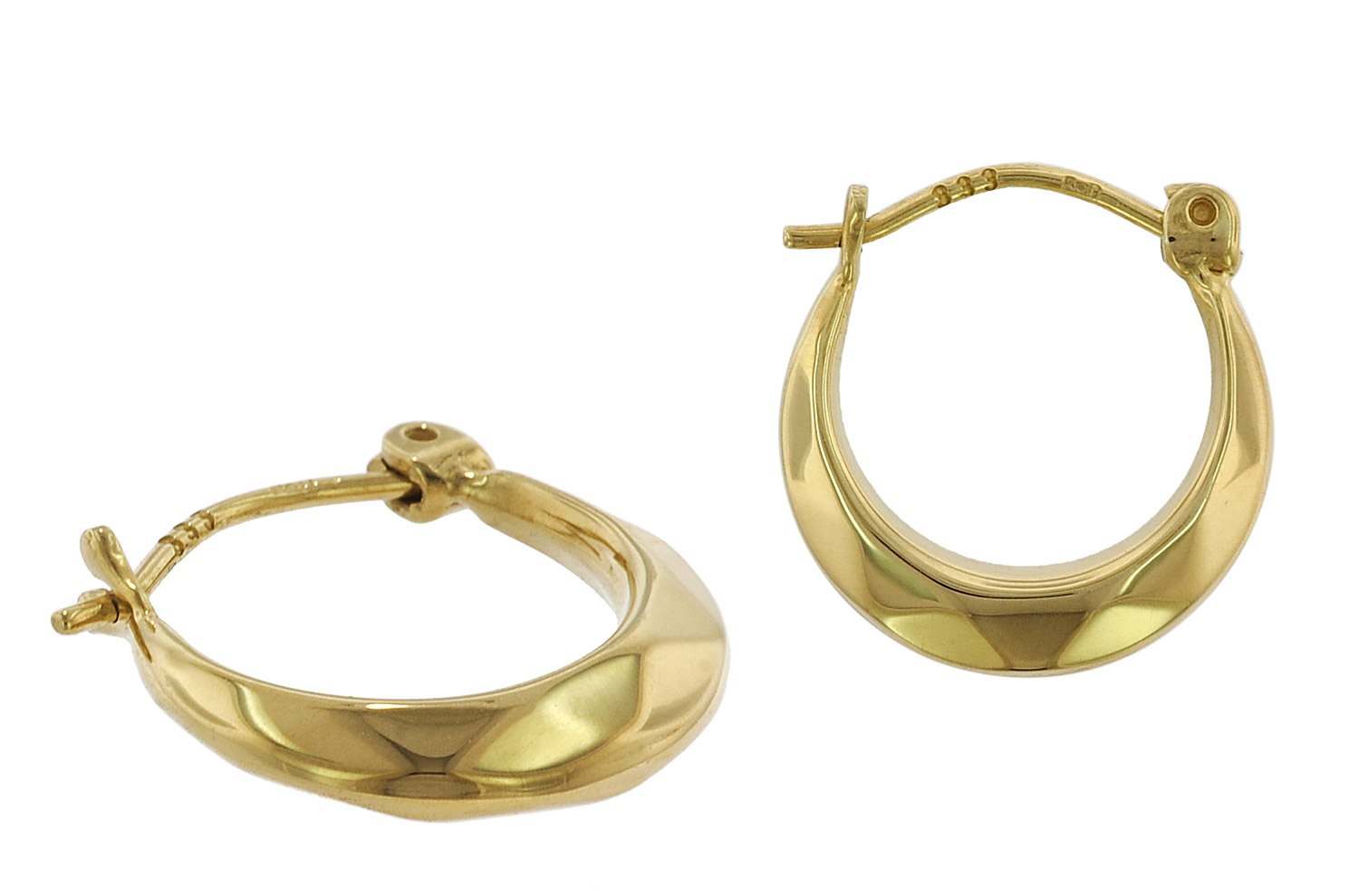 75793 Ohrringe Creolen 333 Gold 8 Karat 13 mm