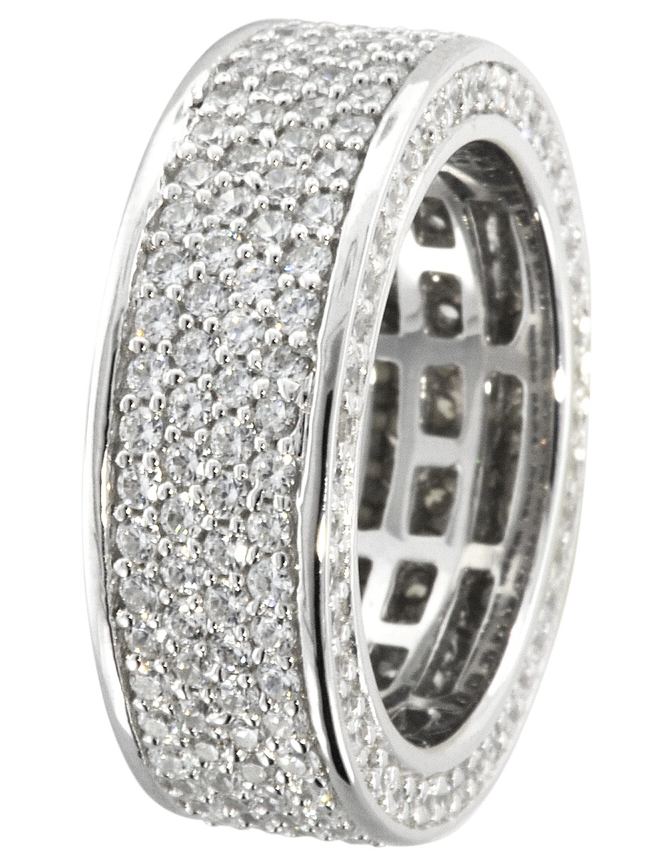 66868 Silber Ring mit Zirkonias