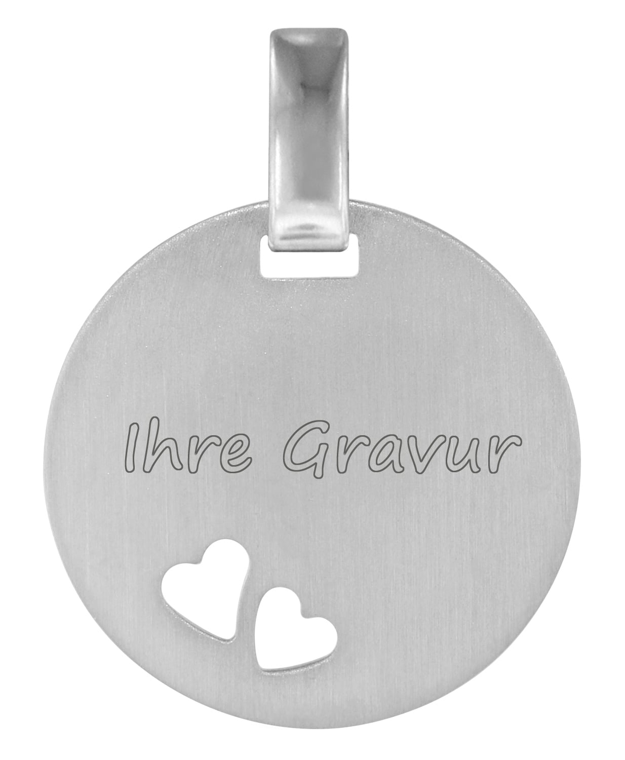 78230 Silber Gravur-Anhänger