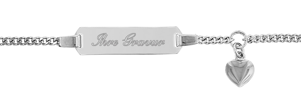 35785 Kinder ID-Armband Silber