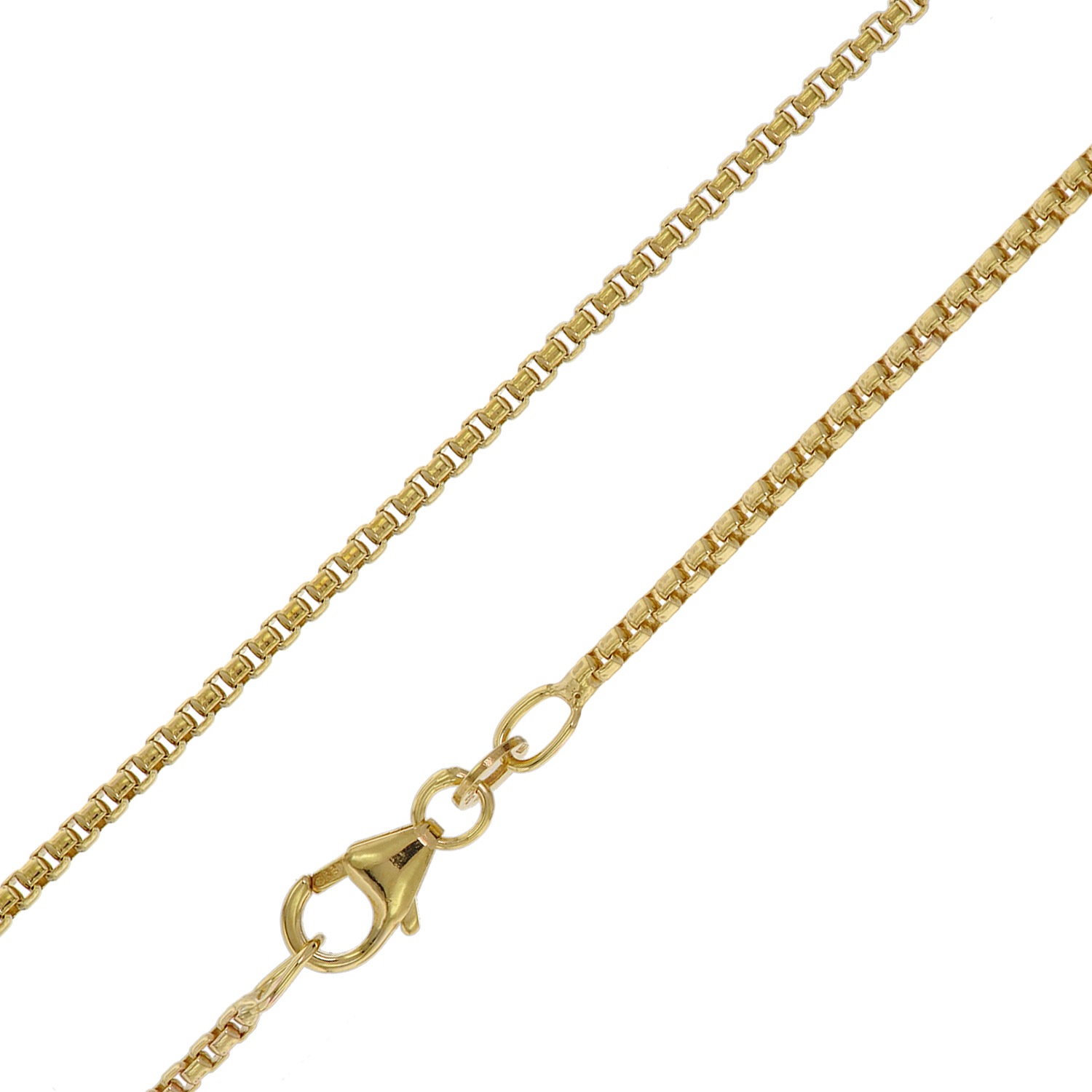 75155 Halskette für Anhänger 333 Gold 8 Karat Venezianer 1,5 mm breit