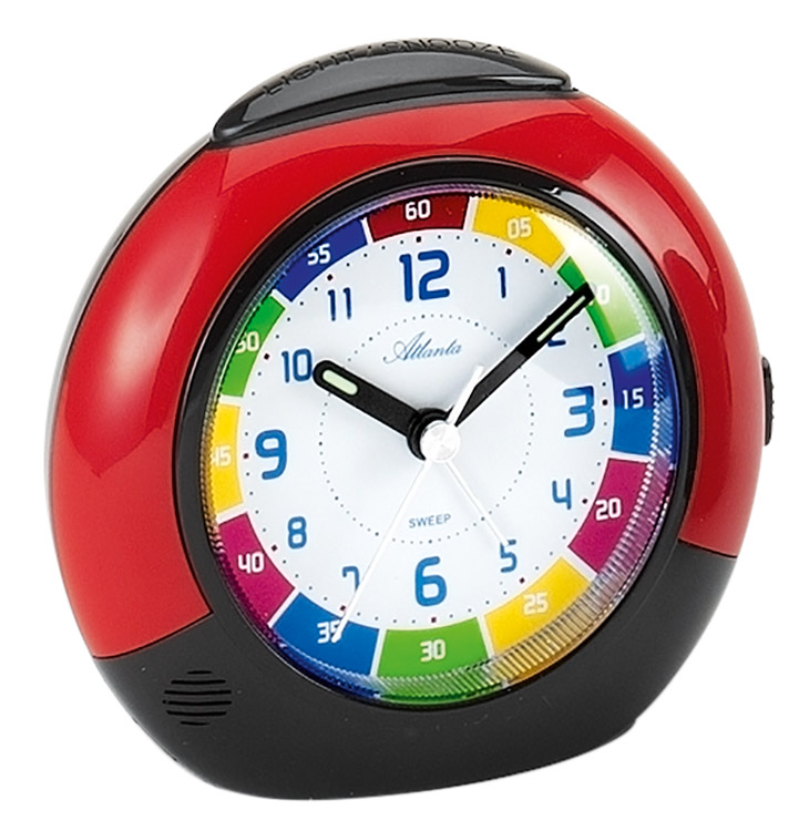 1678/1 Kinderwecker Rot-Schwarz