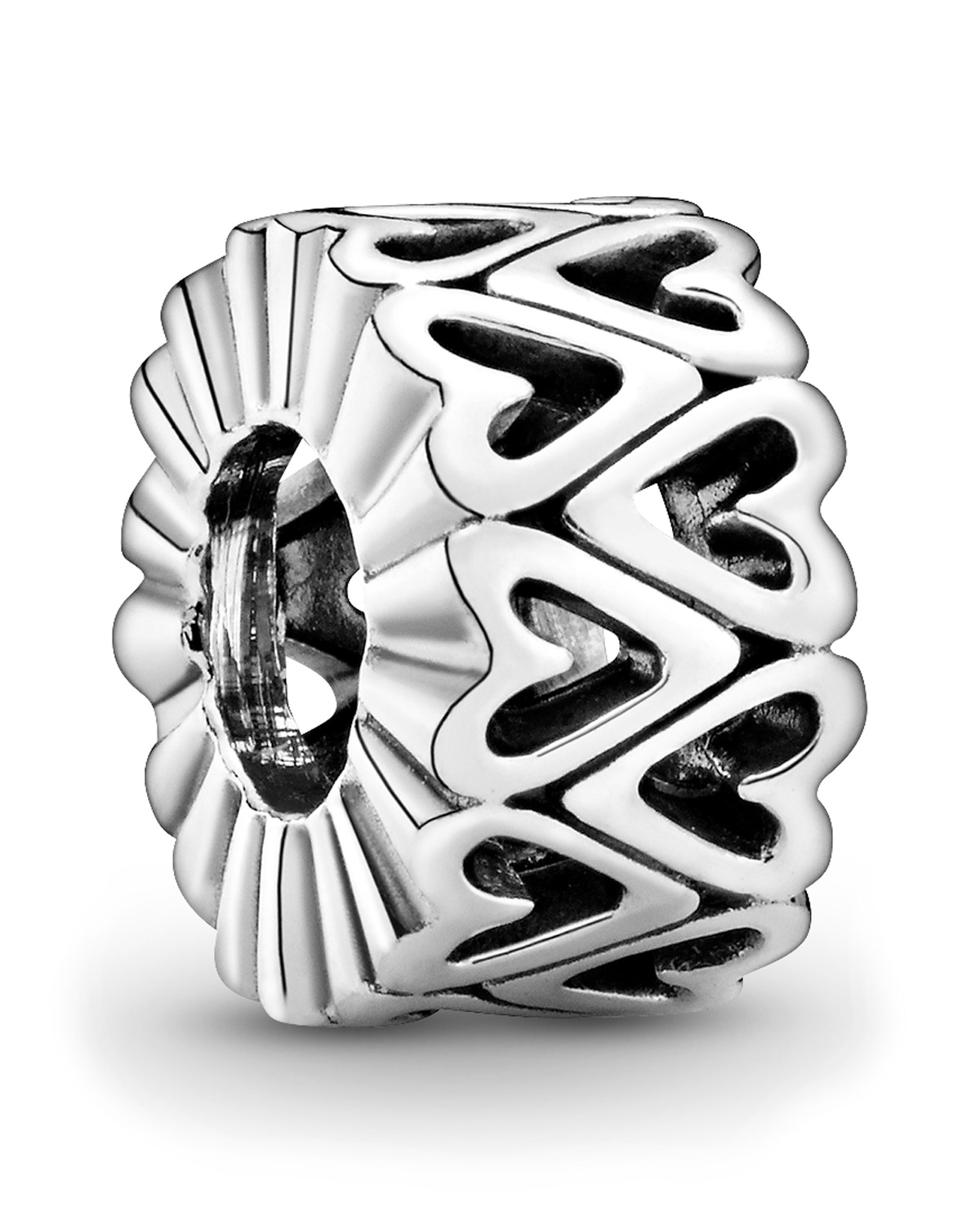 798694C00 Silber Zwischenelement Openwork Freehand Herz