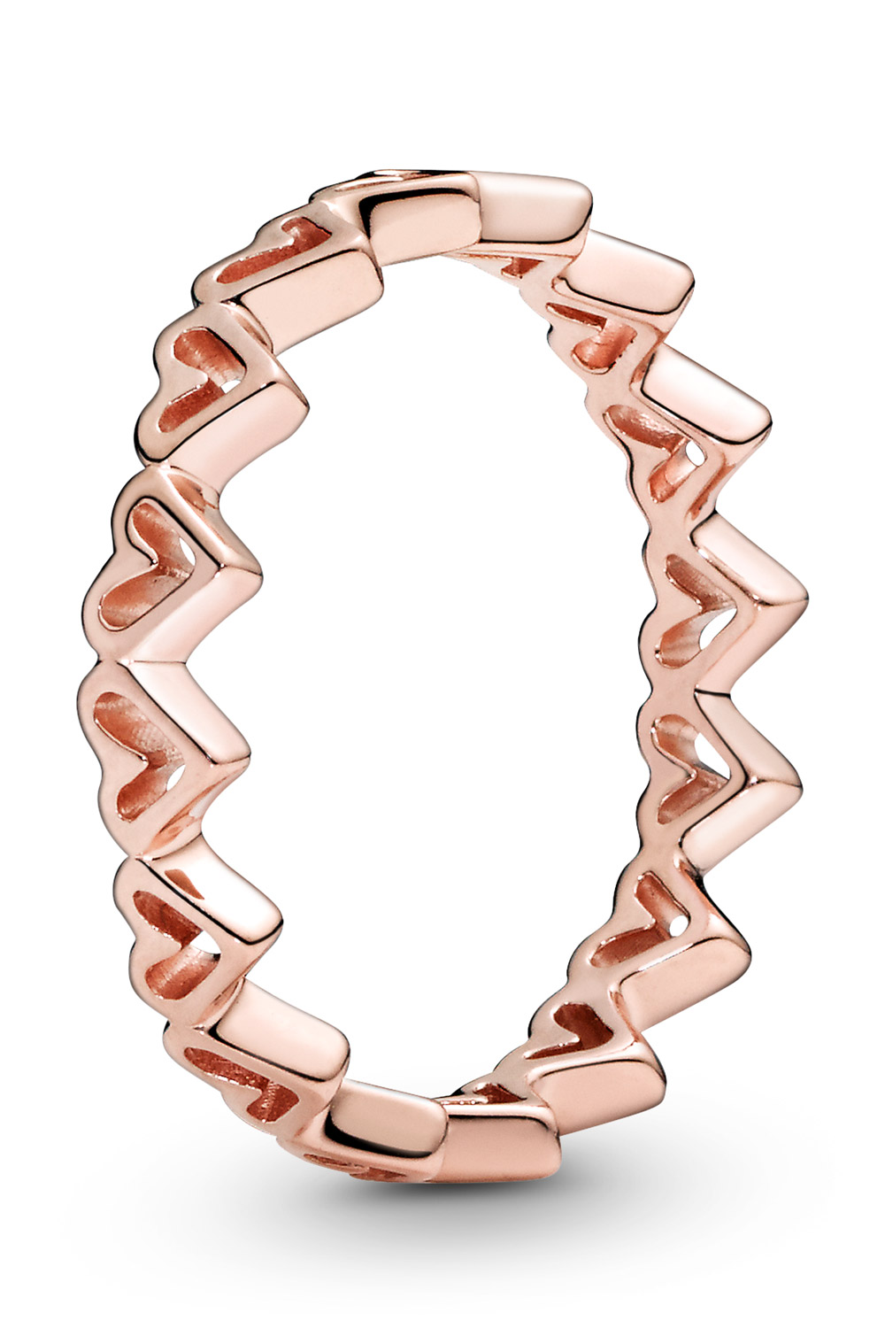 188696C00 Rose Damen-Ring Freehand Herzen