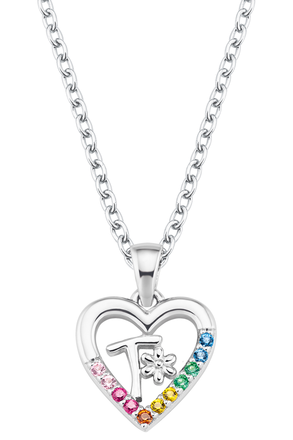 2027894 Silber Kinder-Halskette Herz T