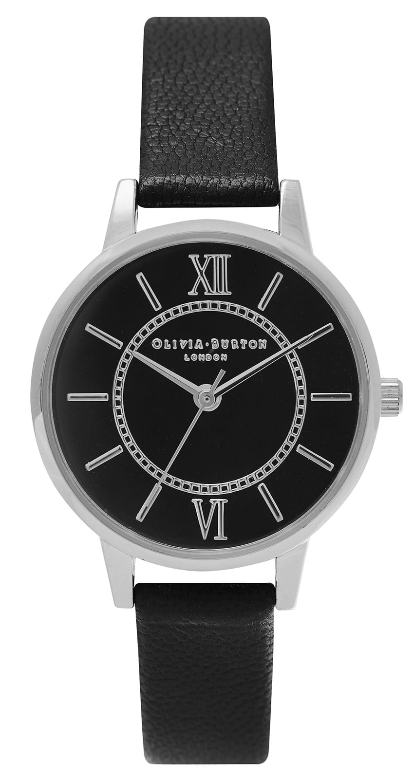 OB15WD49 Wonderland Black & Silver Damenuhr
