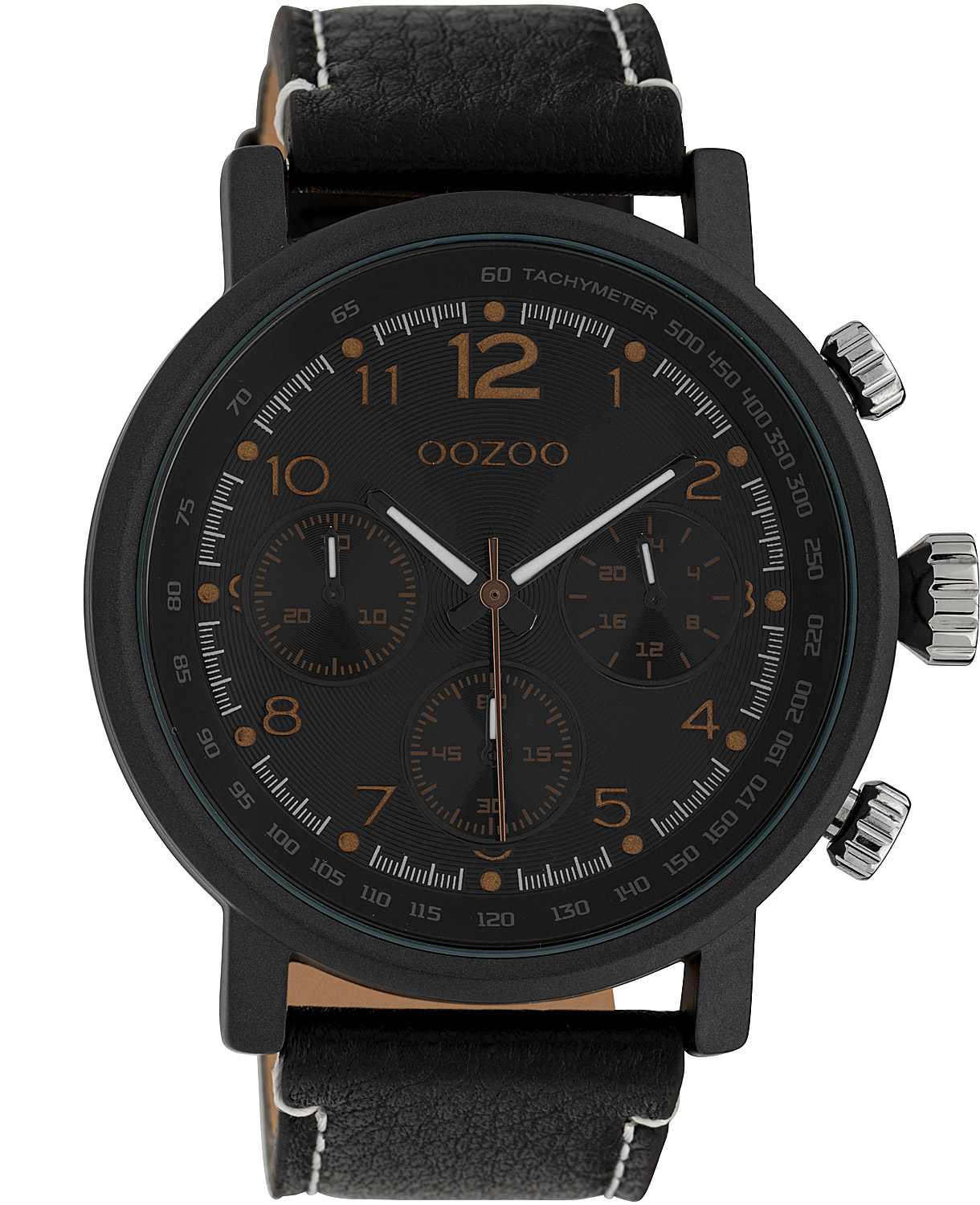 C10063 Herrenuhr Schwarz 48 mm