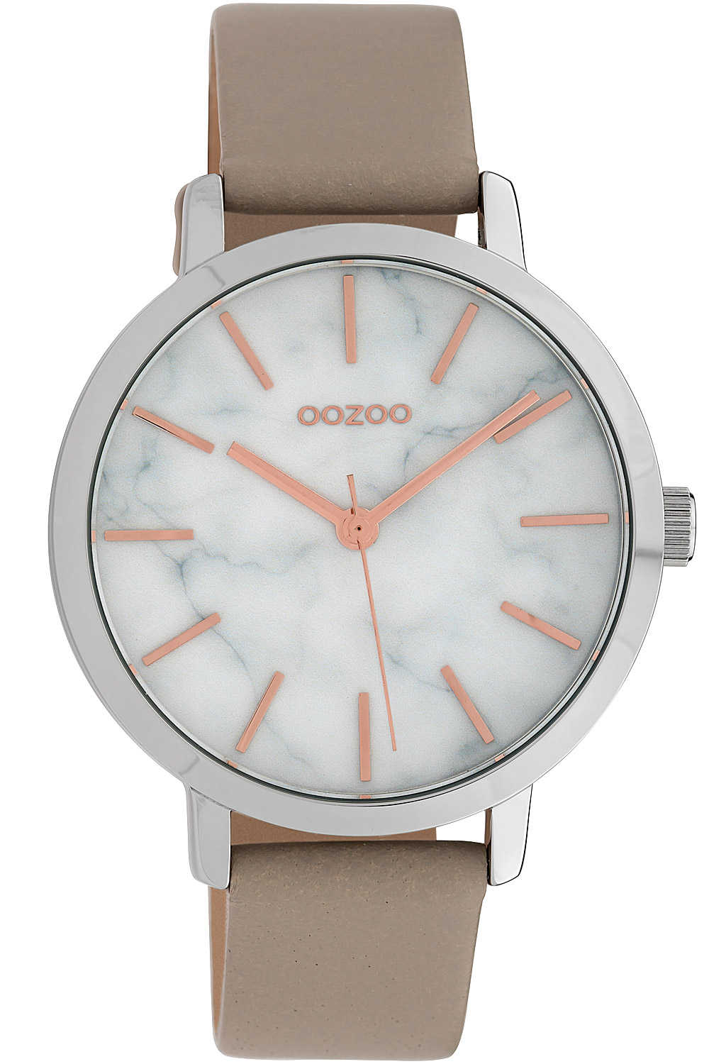 C10112 Damenuhr Weiß/Beige 38 mm