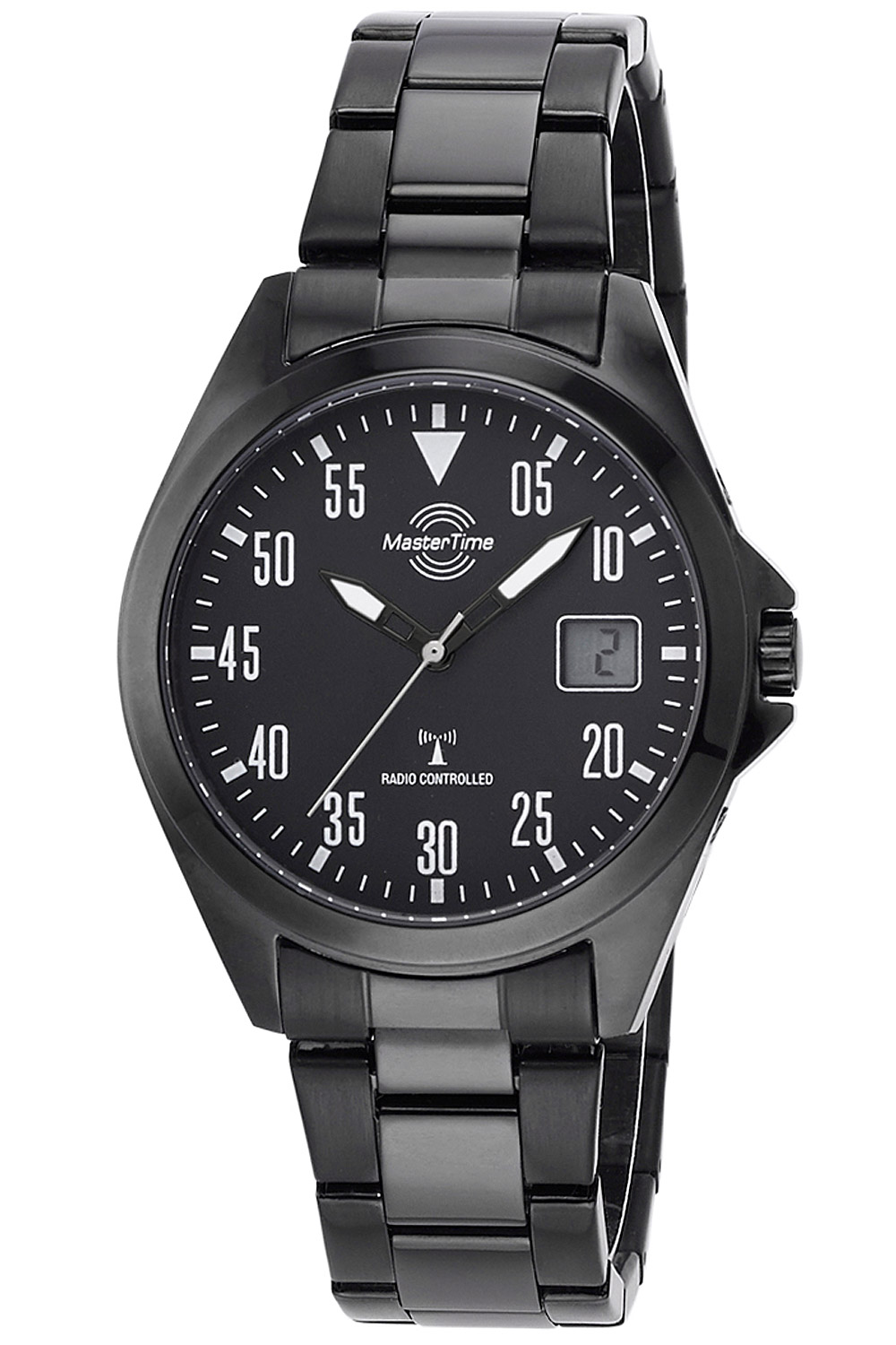 MTGA-10689-25M Funk-Armbanduhr für Herren Basic mit Stahlband