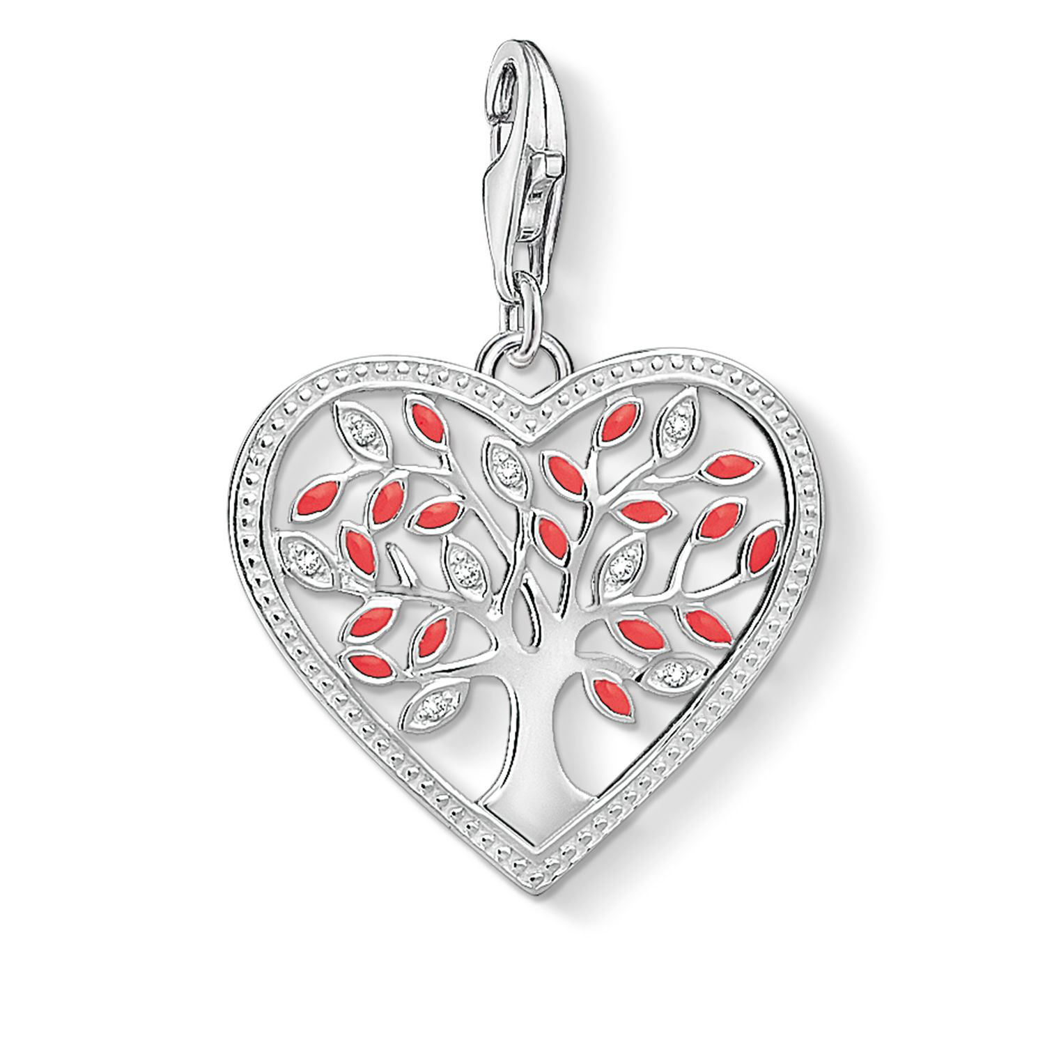 1504-041-27 Charm-Anhänger Tree of Love Herz