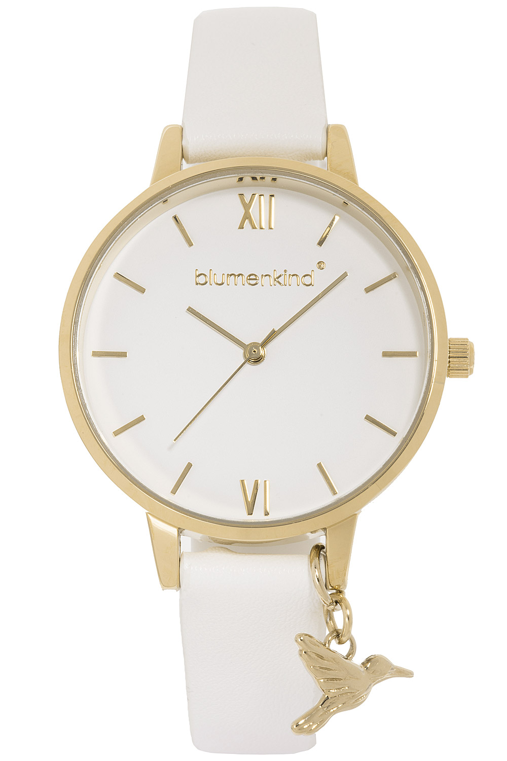 20021988GWHPWH Damen-Armbanduhr Gold/Weiß