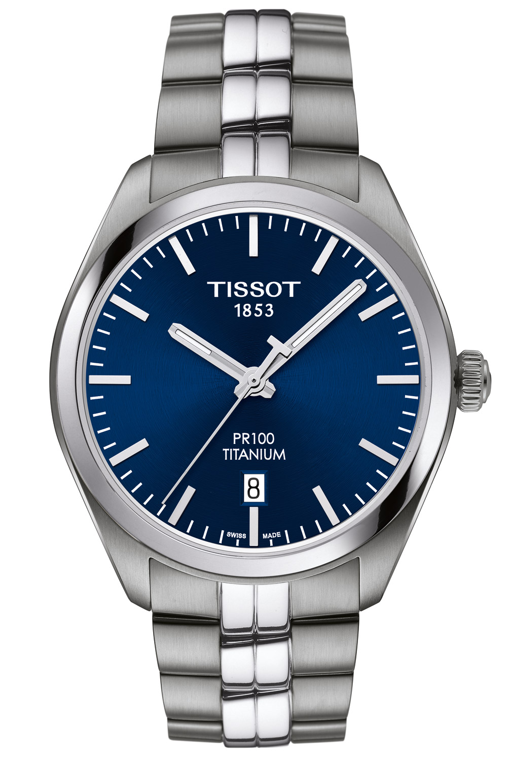 T101.410.44.041.00 Herrenuhr PR 100 Titan