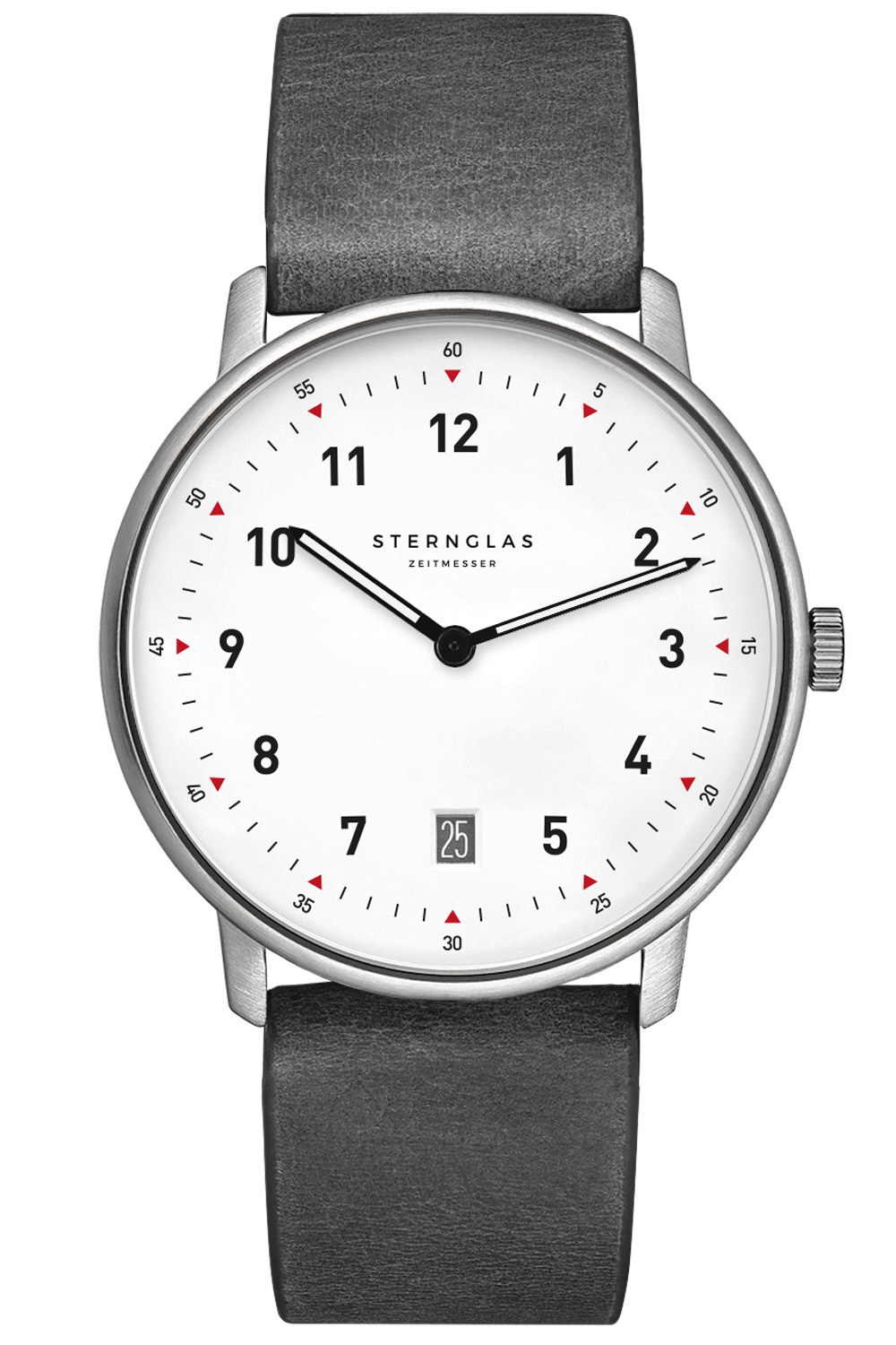 STR01/311 Quarz-Armbanduhr Tero Limited Edition Grau / Weiß