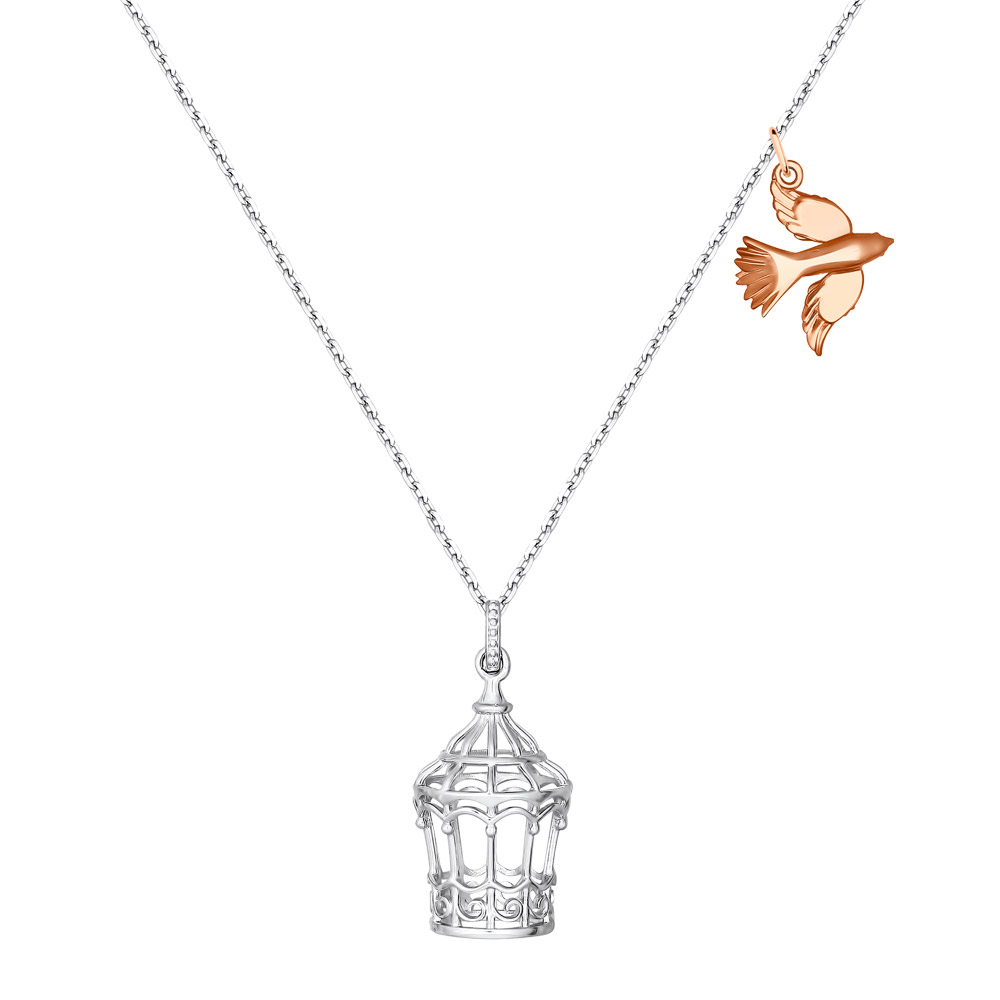 94070095 Damen-Collier Silber