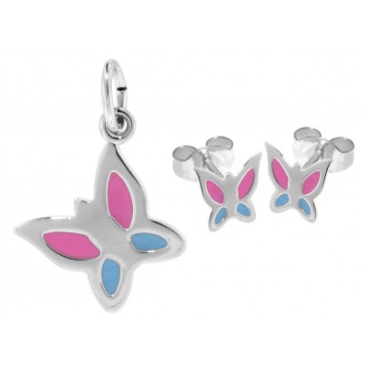 trendor 63935 Silber-Set Schmetterling trendor 63935 Silber-Set Schmetterling