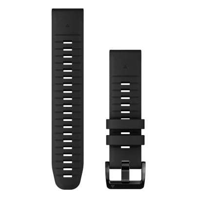 Garmin Quickfit Silicone Strap 22 Mm Black 010 13280 00 Uhrcenter