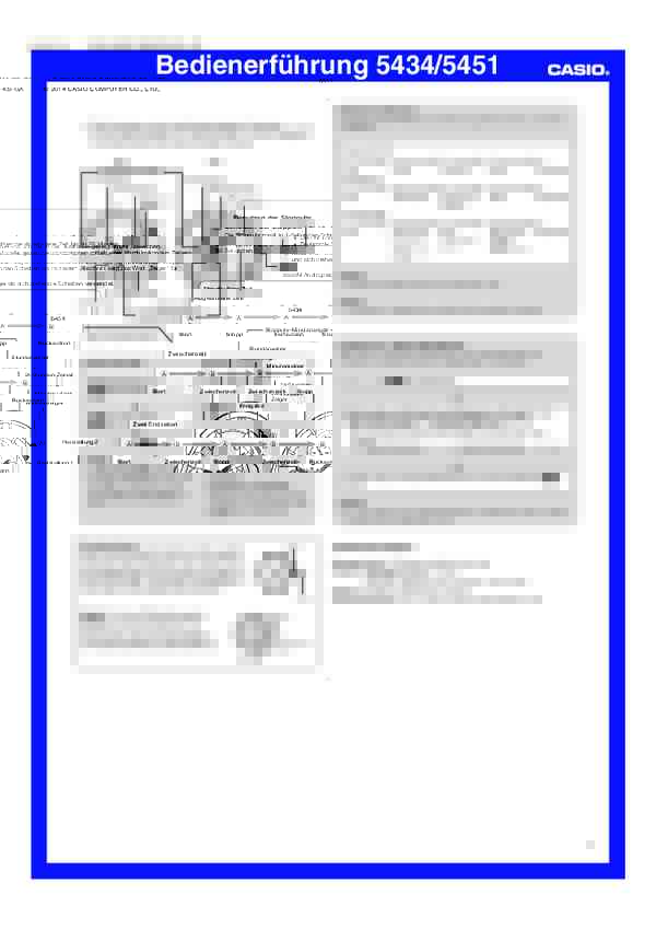 Benutzerhandbuch Casio EFR-556L-1AVUEF