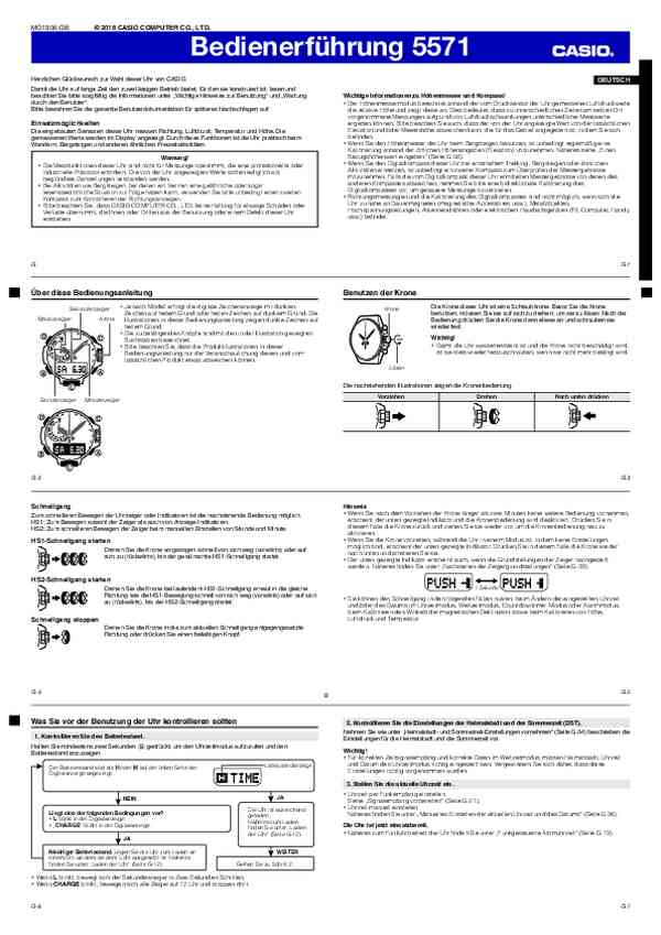 Benutzerhandbuch Casio PRW-6600YB-3ER