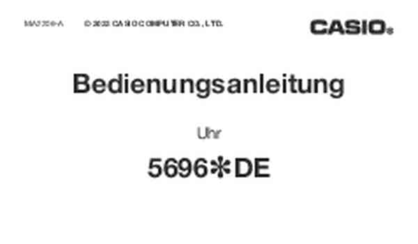 Benutzerhandbuch Casio AQ-800EC-2AEF