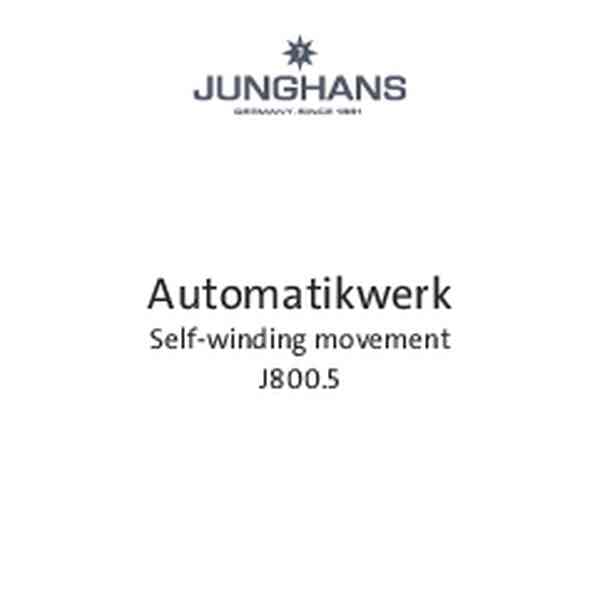 Benutzerhandbuch Junghans 27/4492.46