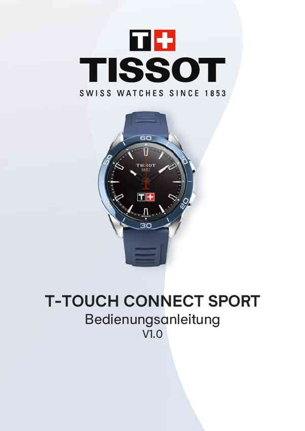 Benutzerhandbuch Tissot T153.420.47.051.04