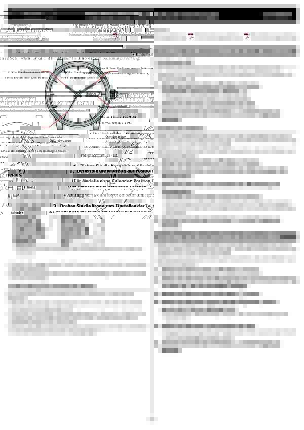 Benutzerleitfaden Citizen NH9131-73L