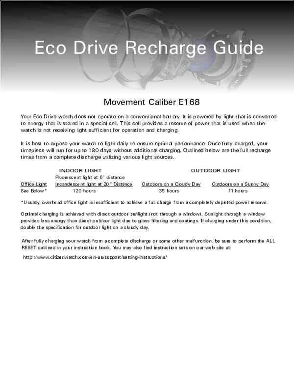 User manual Citizen EO2023-00A