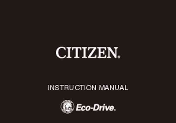 Benutzerhandbuch Citizen CB0270-87L