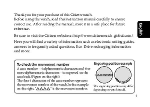 User manual Citizen AT8304-57W