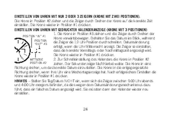Benutzerhandbuch Bulova 98B452