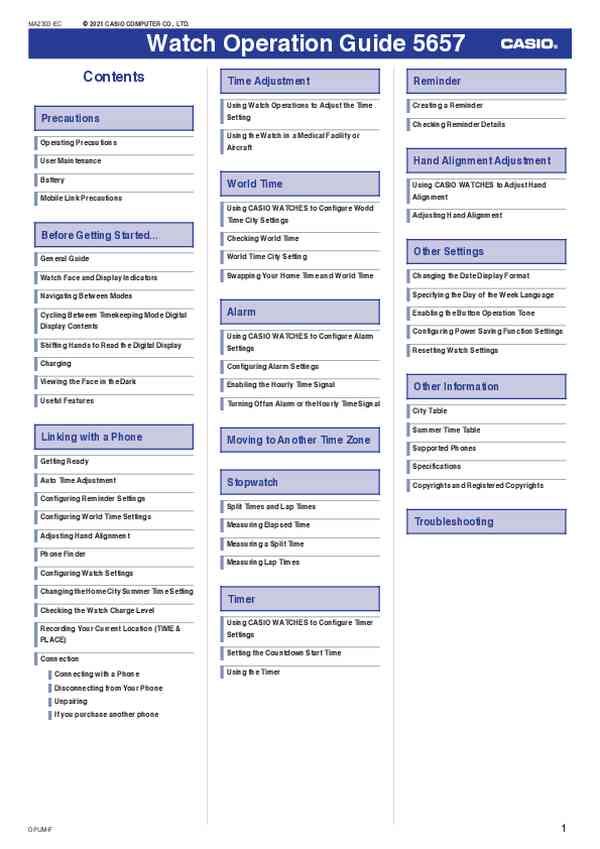 User manual Casio GST-B400BB-1AER
