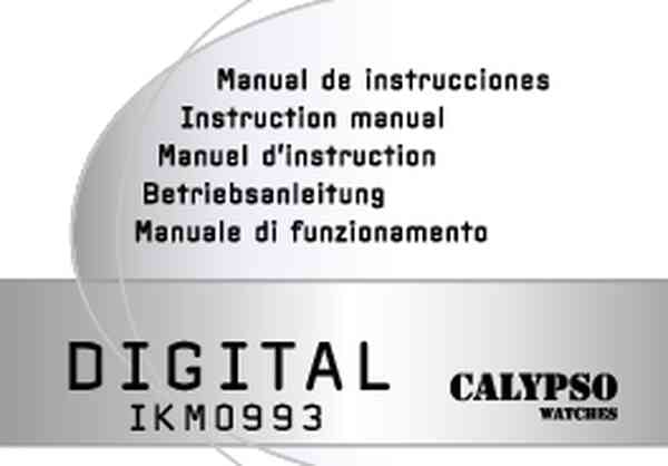 Benutzerleitfaden Calypso K5607/1