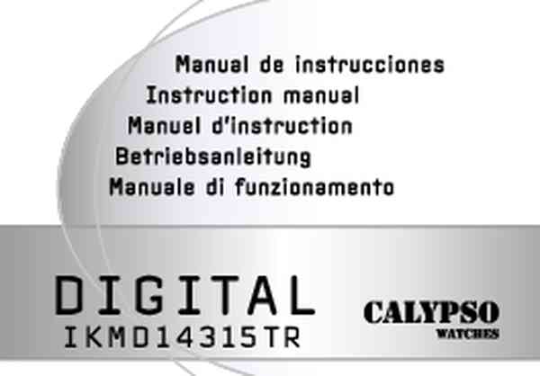 Benutzerhandbuch Calypso K5667/4