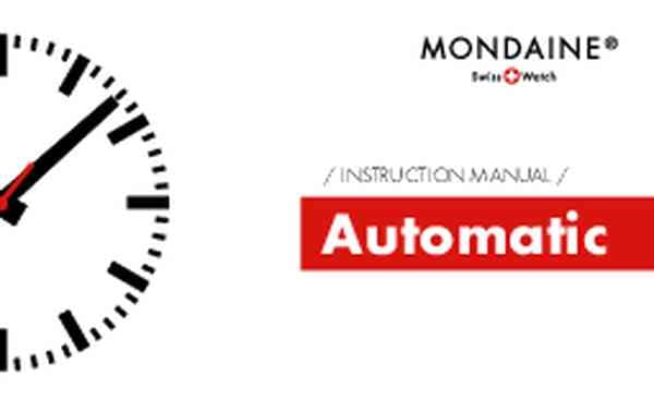 User guide Mondaine MST.4161B.LBV