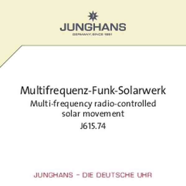 Benutzerhandbuch Junghans 15/1506.00