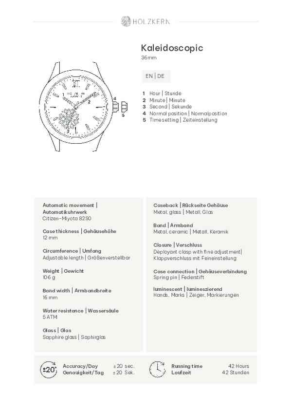 User guide Holzkern 9010631020378